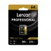 Lexar Professional 64GB 1800x SDXC™ UHS-II Card GOLD Series
